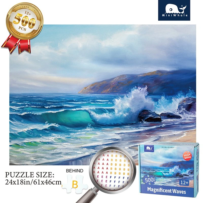 Coastal Scenery Oil Painting Puzzle